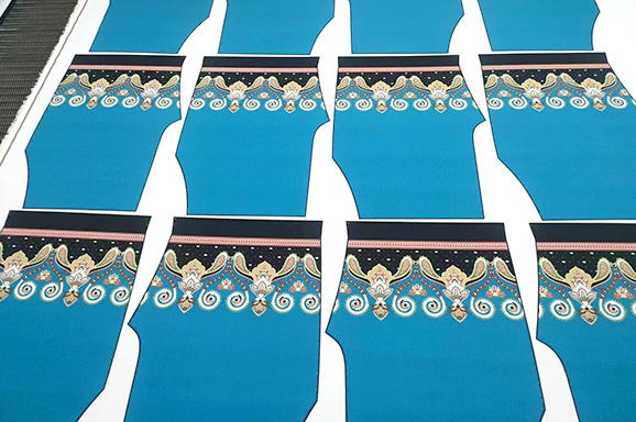 数码印花布料裁片