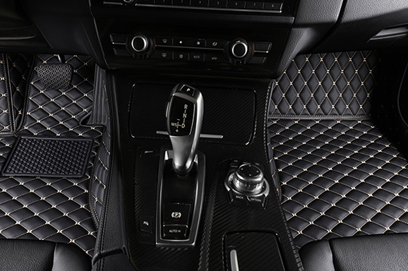 汽车大包围脚垫裁切