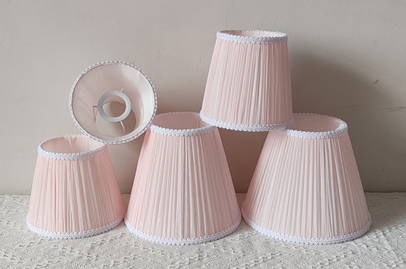 台灯灯罩亚麻布振动刀裁剪