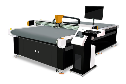 滚动台振动刀切割机